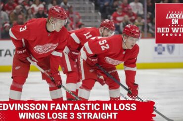 Simon Edvinsson is Fantastic in Loss to Florida Panthers | Detroit Red Wings Lose 3 Straight