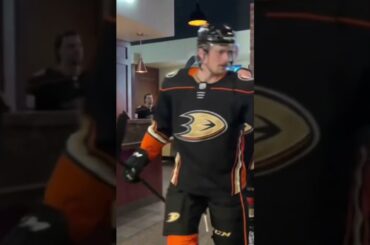 Anaheim Ducks vs Carolina Hurricanes 12.6.2022 #nhlducks #flytogether #nhl #hockey #shorts #warmup