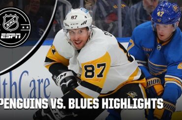 Pittsburgh Penguins vs. St. Louis Blues | Full Game Highlights