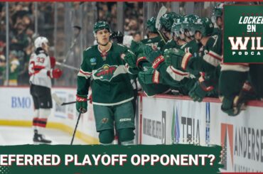 Which Team is the Preferred Matchup for the Minnesota Wild in Round One?