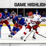 Hurricanes @ Rangers 3/21 | NHL Highlights 2023