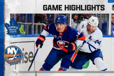 Maple Leafs @ Islanders 3/21 | NHL Highlights 2023
