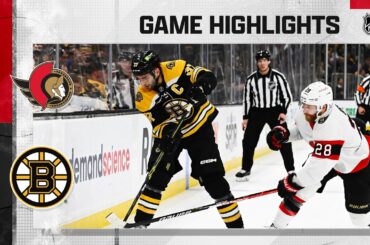 Senators @ Bruins 3/21 | NHL Highlights 2023