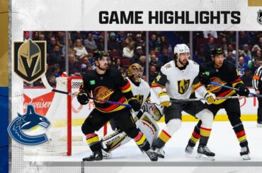 Golden Knights @ Canucks 3/21 | NHL Highlights 2023