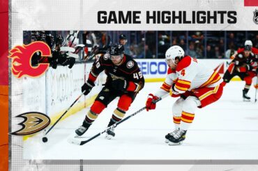 Flames @ Ducks 3/21 | NHL Highlights 2023