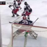 Marian Studenic 1st goal in season Binghamton Devils (AHL) 19/20