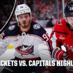 Columbus Blue Jackets vs. Washington Capitals | Full Game Highlights