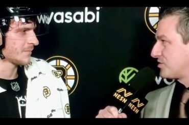“Jakub Lauko” - Bruins Post Game Interview 3/2/23 !!!