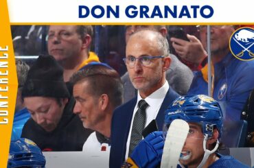 Buffalo Sabres Coach Don Granato Provides Updates Ahead Of Game Against Nashville Predators