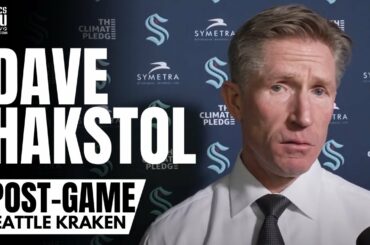 David Hakstol Reacts to Seattle Kraken Overtime Win vs. Dallas Stars & Joey Daccord's Play