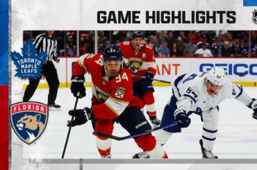 Maple Leafs @ Panthers 2/23 | NHL Highlights 2023
