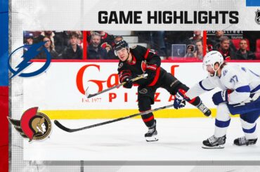 Lightning @ Senators 3/23 | NHL Highlights 2023