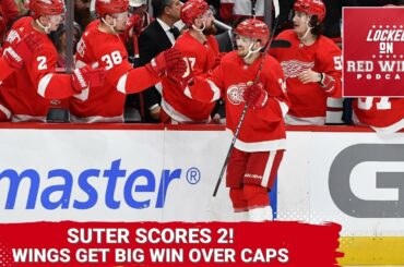 Pius Suter Scores 2 in Big Win Over the Washington Capitals | Detroit Wins 4 of 5 on the Road