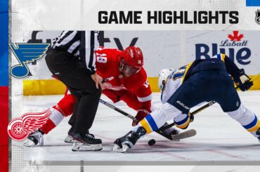 Blues @ Red Wings 3/23 | NHL Highlights 2023