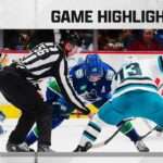 Sharks @ Canucks 3/23 | NHL Highlights 2023