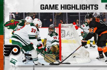 Wild @ Flyers 3/23 | NHL Highlights 2023