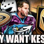 Vegas Golden Knights WANT THIS DUCKS TRADE: RYAN KESLER (Anaheim Ducks News & Rumors Today NHL 2022)