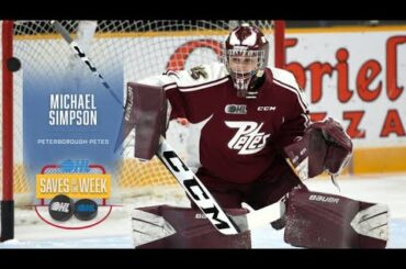 OHL Saves of the Week: Nov. 9, 2021