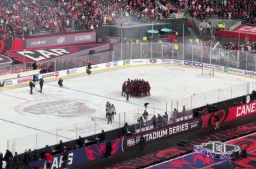 CAROLINA HURRICANES, STADIUM SERIES POST-GAME STORM SURGE