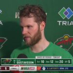 Filip Gustavsson after career night vs. Devils