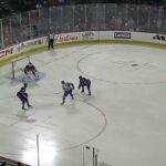 Seth Griffith of Pacific Division scores again vs. Central Division in 2023 AHL All-Star Challenge