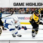 Lightning @ Bruins 3/25 | NHL Highlights 2023