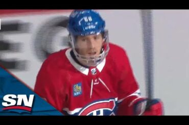 Canadiens' Mike Hoffman Walks In And Wires Home Wrist Shot vs. Blue Jackets