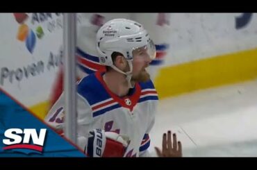 Rangers' Lafreniere Pulls Off Slick Toe Drag Before Beating Panthers' Bobrovsky On Backhand