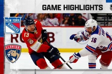 Rangers @ Panthers 3/25 | NHL Highlights 2023