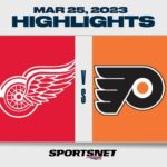 NHL Highlights | Red Wings vs. Flyers - March 25, 2023