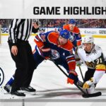 Golden Knights @ Oilers 3/25 | NHL Highlights 2023
