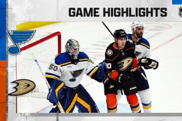 Blues @ Ducks 3/25 | NHL Highlights 2023