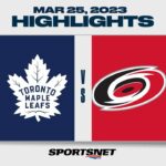 NHL Highlights | Maple Leafs vs. Hurricanes - March 25, 2023
