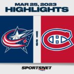 NHL Highlights | Blue Jackets vs. Canadiens - March 25, 2023