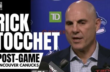 Rick Tocchet Reacts to Filip Hronek Debut for Vancouver & Canucks Strong 7-2 Win vs. San Jose Sharks