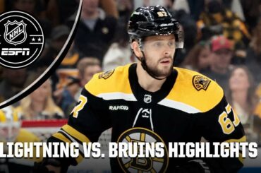 Tampa Bay Lightning vs. Boston Bruins | Full Game Highlights