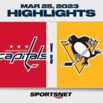 NHL Highlights | Capitals vs. Penguins - March 25, 2023