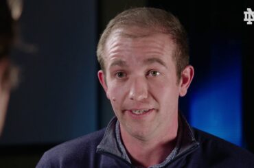 @NDHockey | Andrew Peeke sits down with Tony Simeone