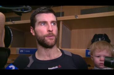 WATCH: Blues Captain Alex Pietrangelo's son Oliver crashes post game interview