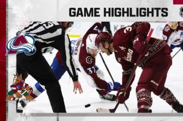 Avalanche @ Coyotes 3/26 | NHL Highlights 2023