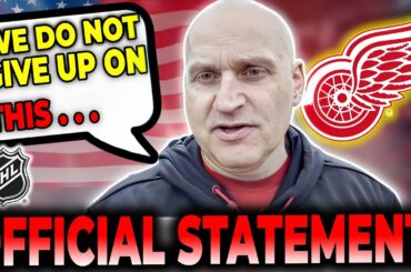 💥 [RED WINGS NEWS!] DETROIT RED WINGS NEWS TODAY (NHL) RED WINGS LATEST UPDATE!