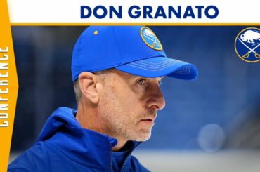 "They Will Be Sharper" | Buffalo Sabres Head Coach Don Granato On Game Against Tampa Bay Lightning