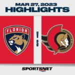 NHL Highlights | Panthers vs. Senators - March 27, 2023
