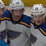 Blues' Sammy Blais Finishes Off Pinpoint Passing Play To Open Scoring vs. Capitals