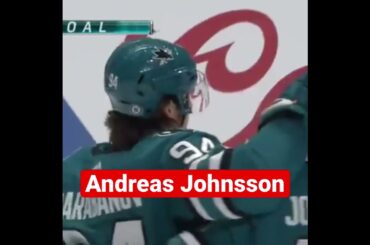 Andreas Johnsson with his first NHL point 2023-03-02 #nhl #shorts