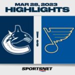 NHL Highlights | Canucks vs. Blues - March 28, 2023