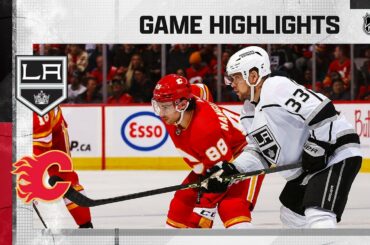 Kings @ Flames 3/28 | NHL Highlights 2023