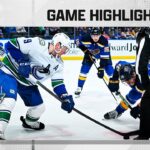 Canucks @ Blues 3/28 | NHL Highlights 2023