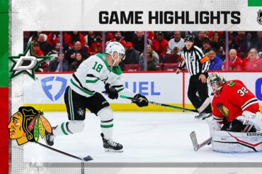 Stars @ Blackhawks 3/28 | NHL Highlights 2023