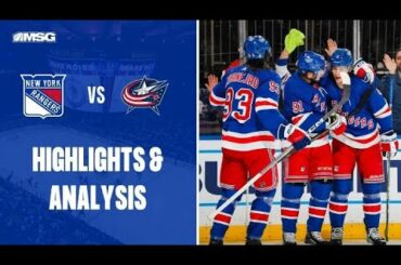 Shesterkin records 28 saves with 6-2 win over Columbus Blue Jackets | New York Rangers